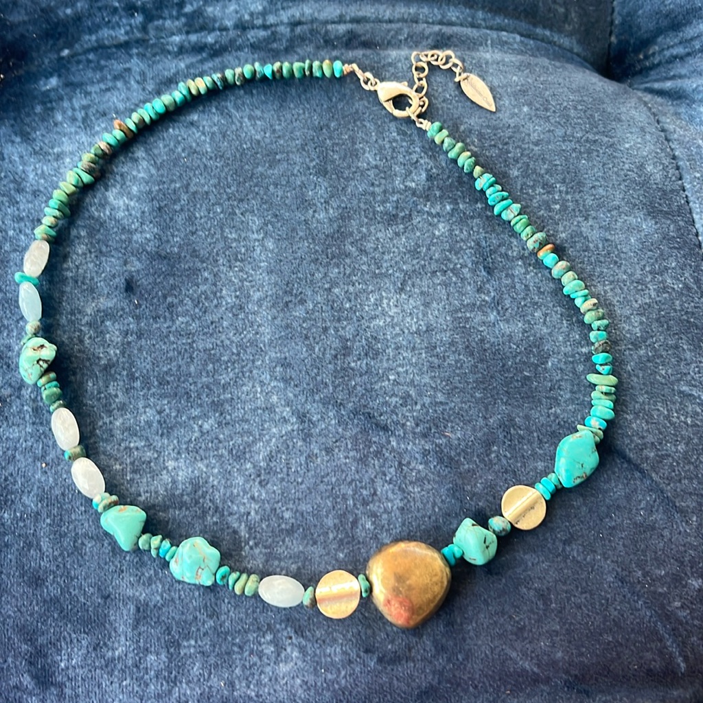 Turquoise Necklace 22$